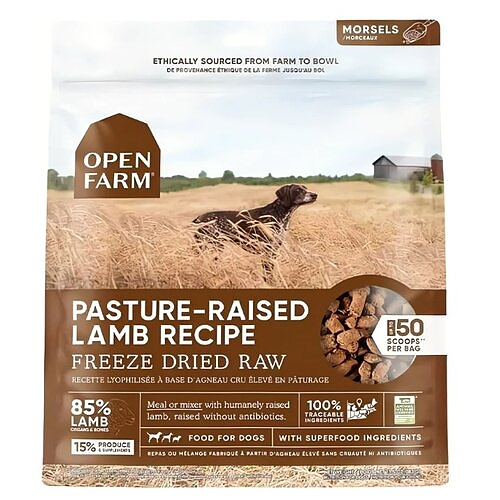Open Farm Pasture-raised Lamb Freeze Dried Raw Dog Food
